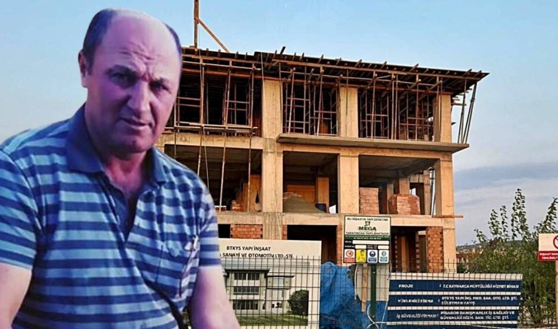 Sakarya'da çalıştığı inşaatın üçüncü katından düşen 60 yaşındaki Osman Kayış,