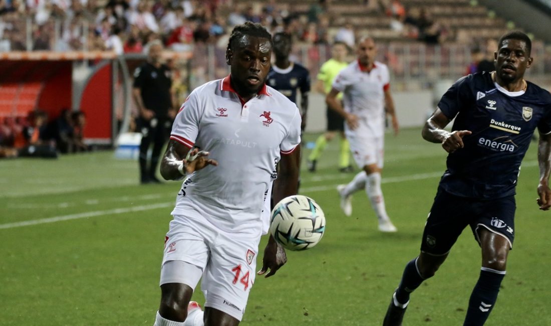 Süper Lig gruplarından Samsunspor, hazırlık maçında Fransa Ligue 2 grubu