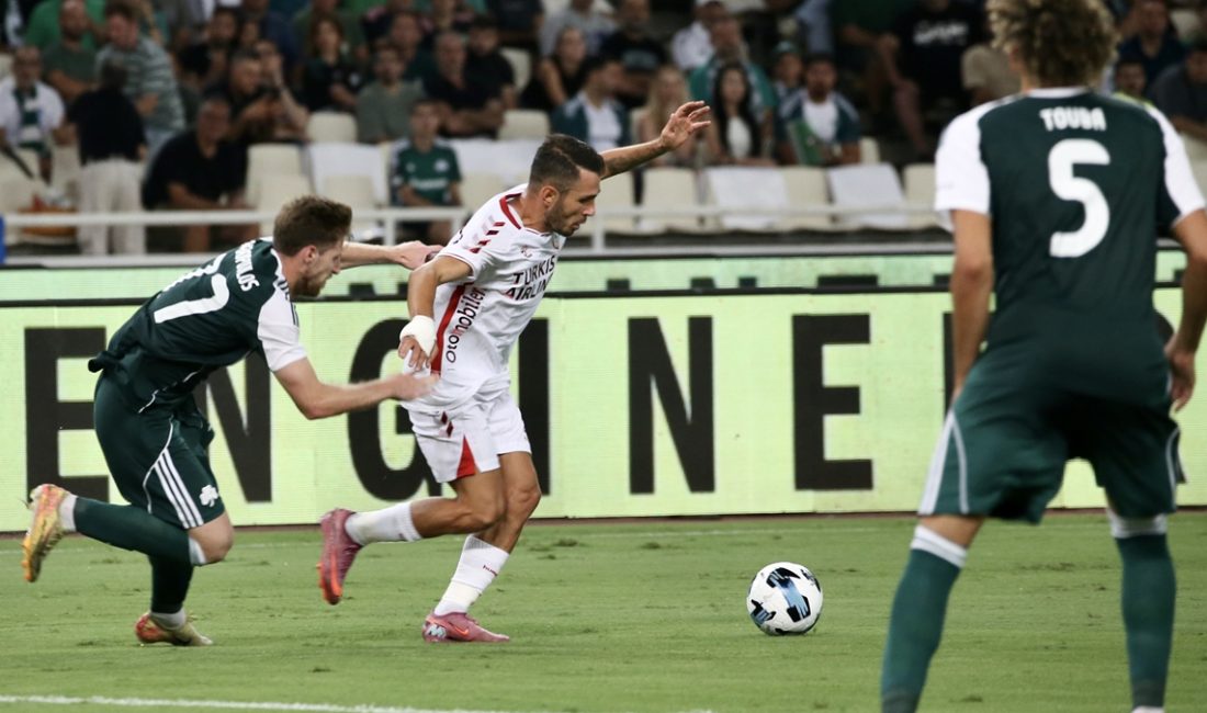 Temsilcimiz Samsunspor, UEFA Avrupa Ligi play-off tipi birinci maçında deplasmanda