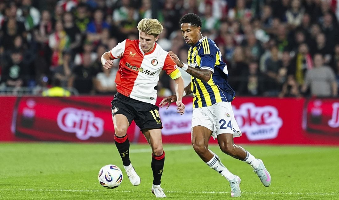 Feyenoord’un orta saha oyuncusu Sem Steijn, 2-1 kazandıkları maçın akabinde