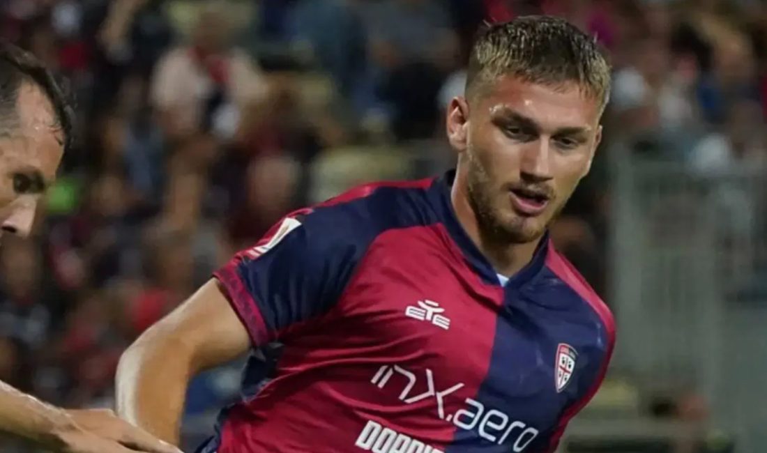 Beşiktaş'ın Cagliari'ye kiralık olarak gönderdiği Semih Kılıçsoy yeni kadrosunda birinci