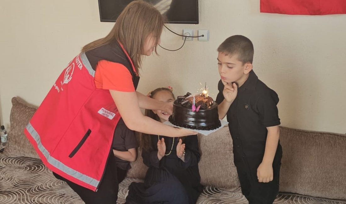 Şırnak'ta, Aile ve Sosyal Hizmetler İl Müdürlüğü, şehit güvenlik korucusunun
