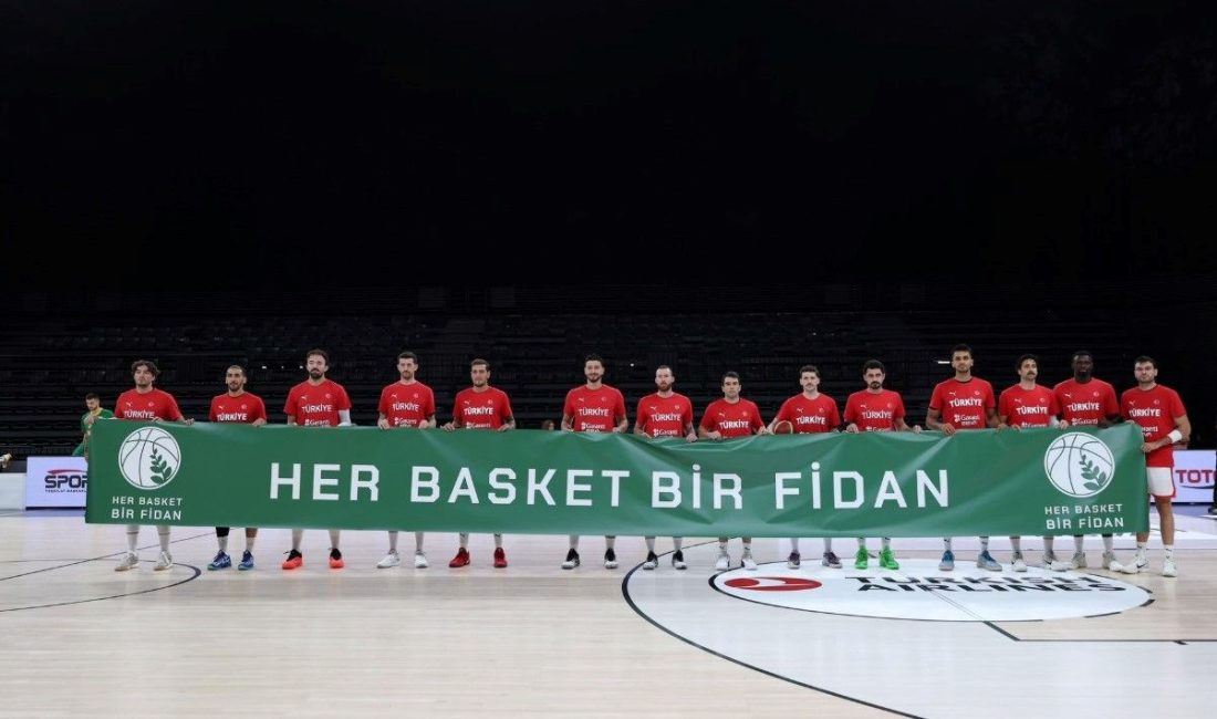 Türkiye Basketbol Federasyonu (TBF), 'Her basket bir fidan' projesi kapsamında