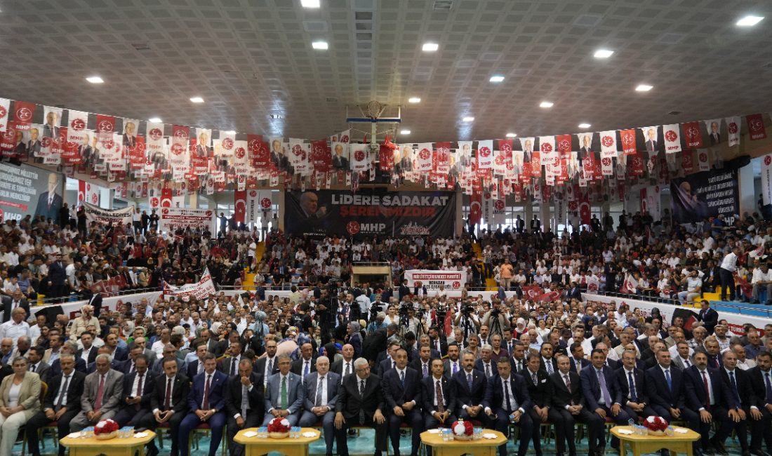 Milliyetçi Hareket Partisi, 'Asırlık Birlik, Sonsuz Kardeşlik' temasıyla düzenleyeceği 'Terörsüz