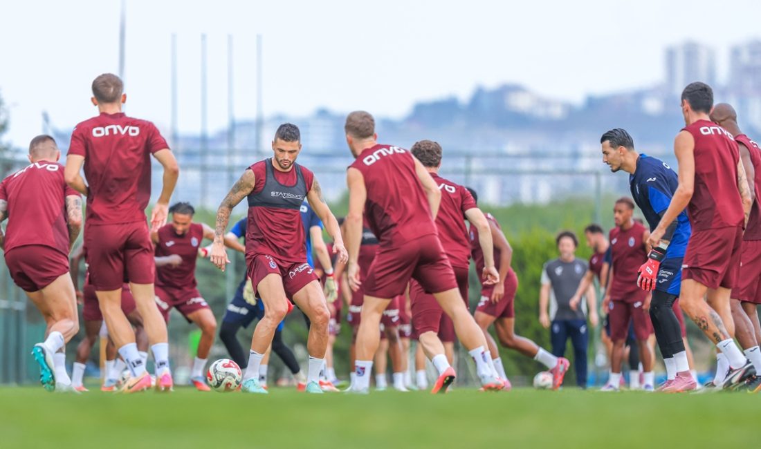 Fatih Tekke idaresindeki Trabzonspor, Kocaelispor ile oynayacağı lig maçının hazırlıklarına