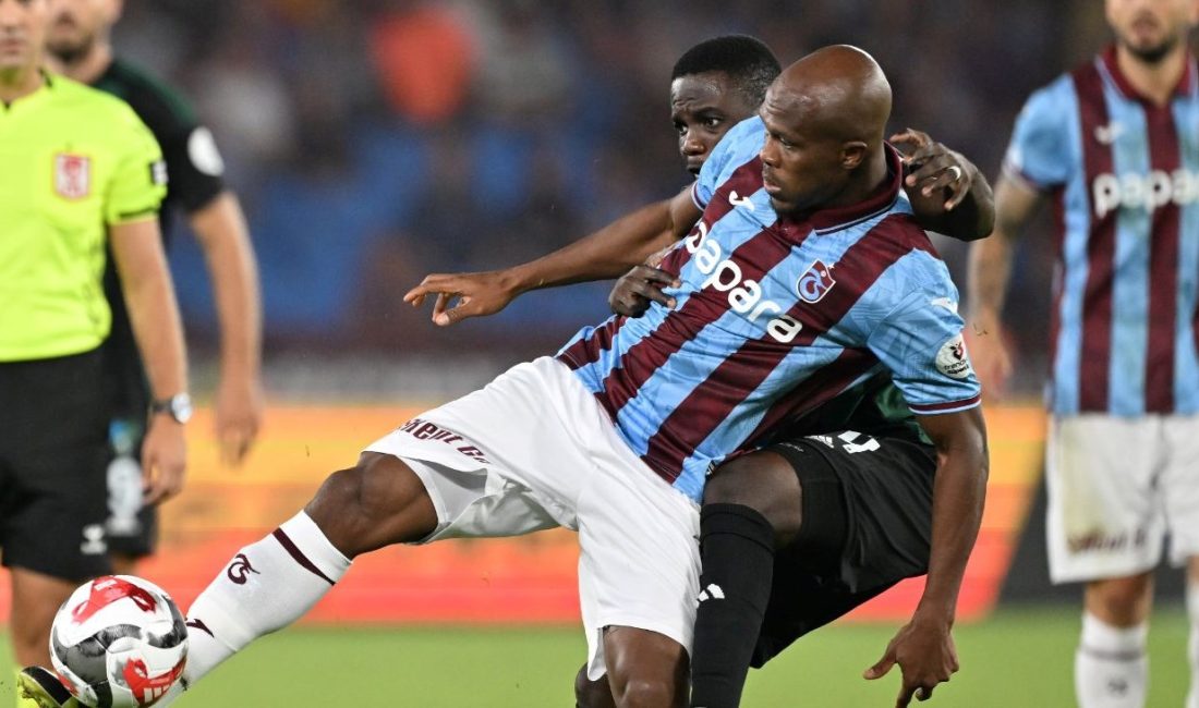 Trabzonspor'un yıldız futbolcusus Anthony Nwakaeme, sakatlığı nedeniyle alanlardan bir müddet