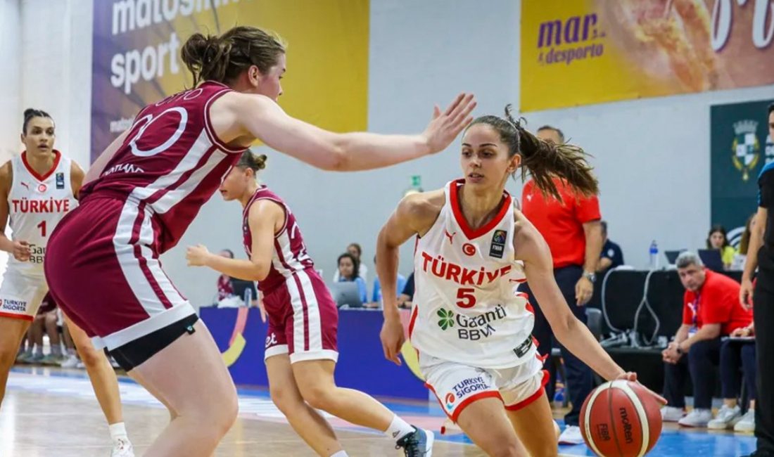 20 Yaş Altı Bayanlar Avrupa Basketbol Şampiyonası'nda Türkiye, birinci maçında