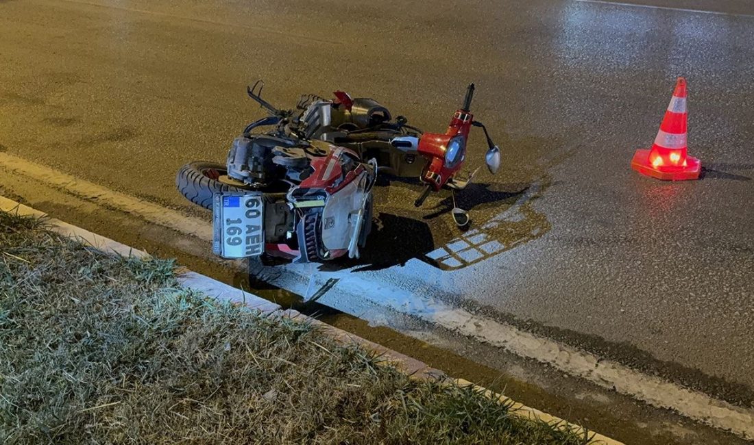 Tokat'ta arabanın çarptığı motosikletteki 63 yaşındaki Cengiz Albay ile 56