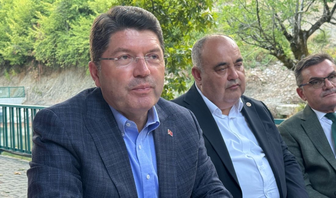 'Terörsüz Türkiye' sürecine ait değerlendirmelerde bulunan Adalet Bakanı Yılmaz Tunç,