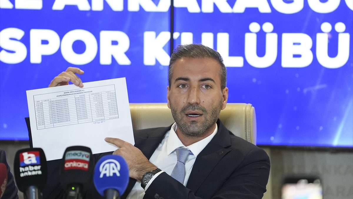 Ankaragücü Başkanı Ercüment Tekin, kulübün bir mahalle kasabına 8 milyon