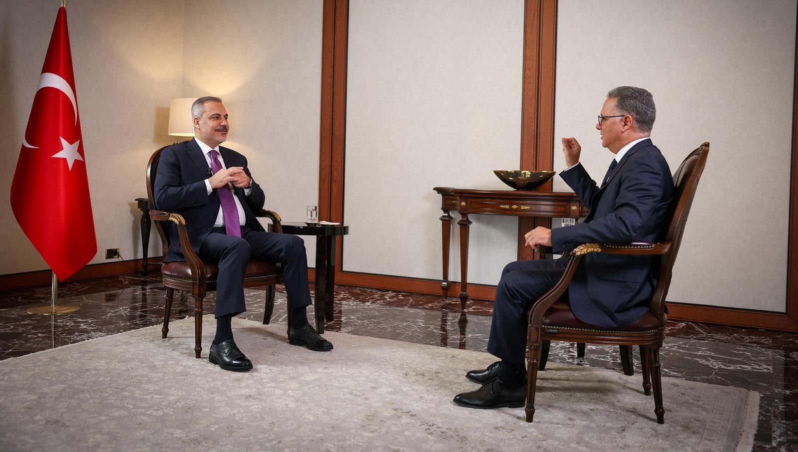 Dışişleri Bakanı Hakan Fidan, Mısır medyasına verdiği demeçlerde İsrail'in bölgede