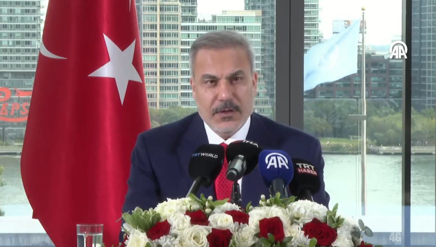 Dışişleri Bakanı Hakan Fidan, rekor sayıda ülkenin Filistin'i tanıdığını belirterek,