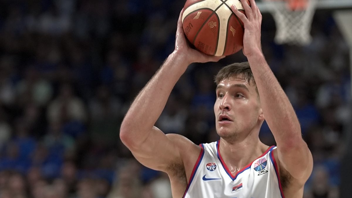 Sırbistan Milli Takımı oyuncusu Bogdan Bogdanovic, "Tebrikler Türkiye. Yine görüşürüz"