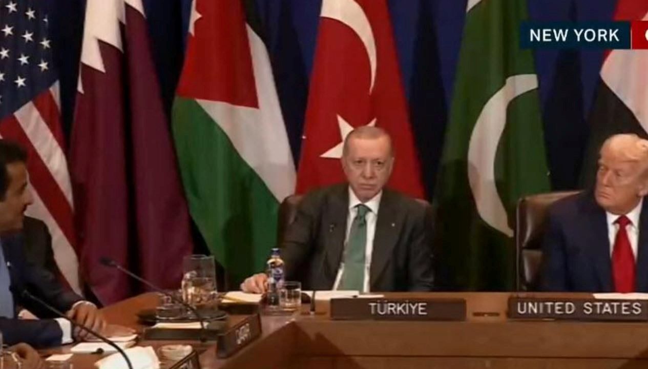 Cumhurbaşkanı Erdoğan, ABD Başkanı Donald Trump ile Gazze konulu bölgesel