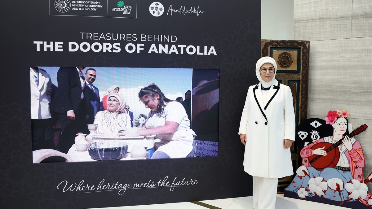 Cumhurbaşkanı Recep Tayyip Erdoğan'ın eşi, Emine Erdoğan, ABD Başkanı Donald