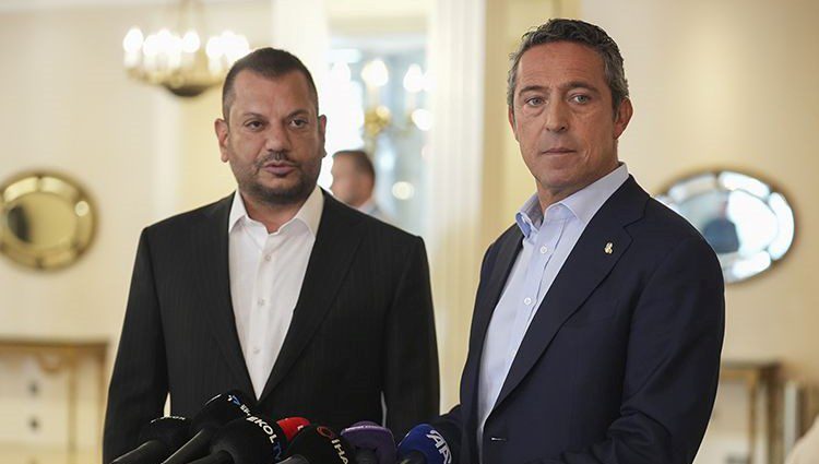 Fenerbahçe Kulübü Başkanı Ali Koç, Ertuğrul Doğan başkanlığı bırakana kadar