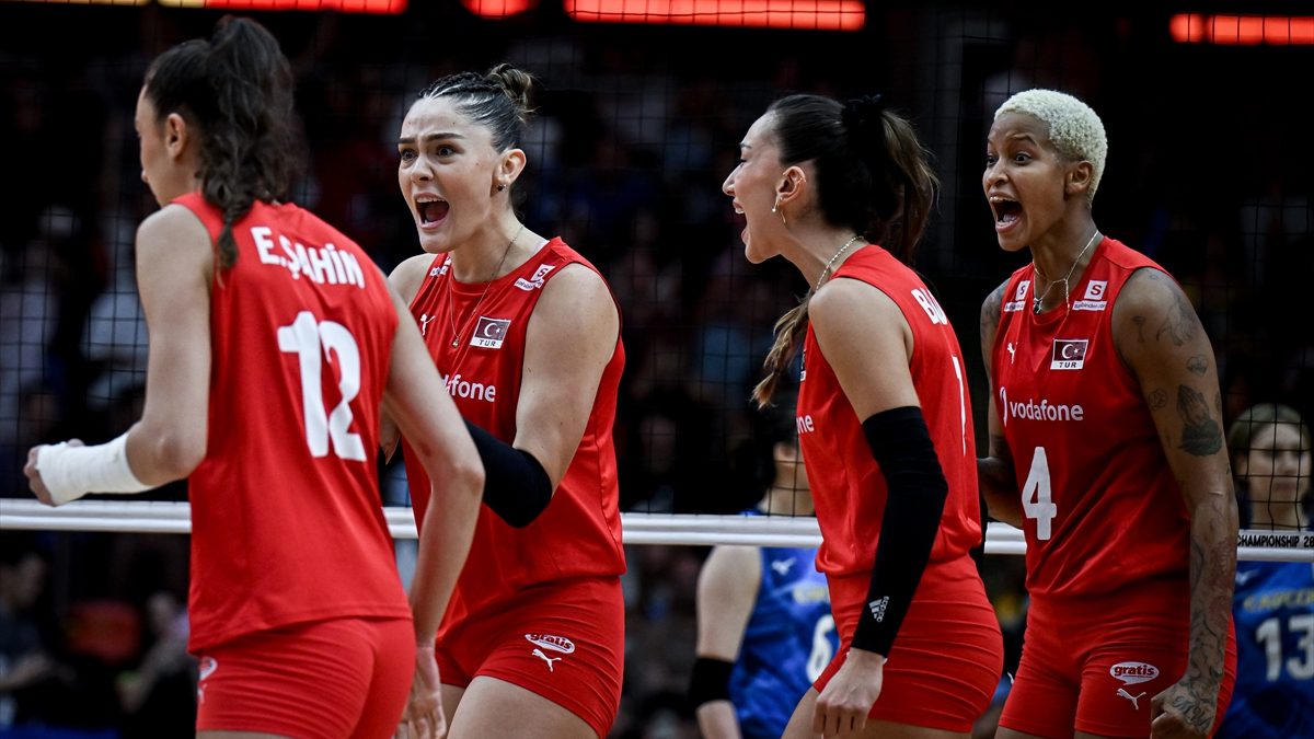 A Milli Kadın Voleybol Takımımız, 2025 Dünya Kadınlar Voleybol Şampiyonası’nda