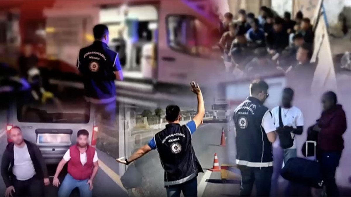 81 ilde göçmen kaçakçılığı organizatörleri ve düzensiz göçe yönelik denetimlerde