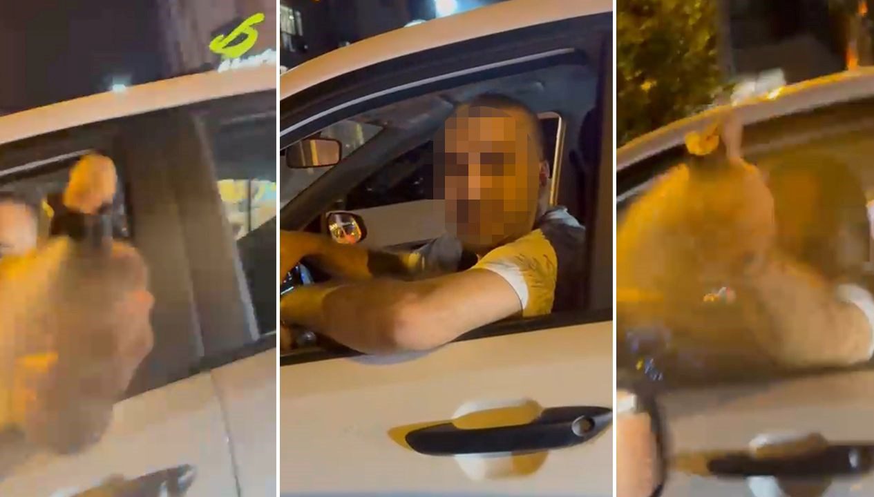 İstanbul'da trafikte tartıştığı sürücünün yanındaki kadının yüzüne biber gazı sıkan