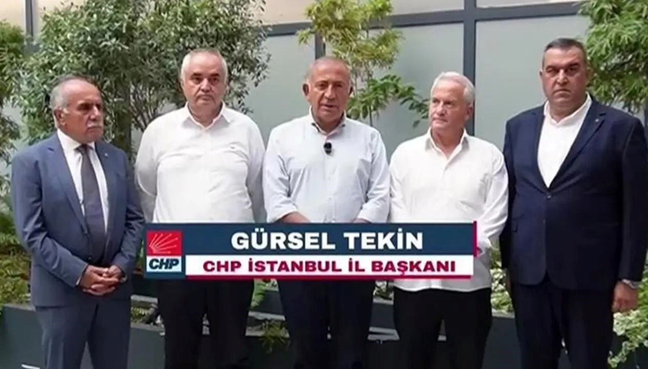 CHP İstanbul İl Başkanlığı'na atanan Gürsel Tekin videolu bir mesaj