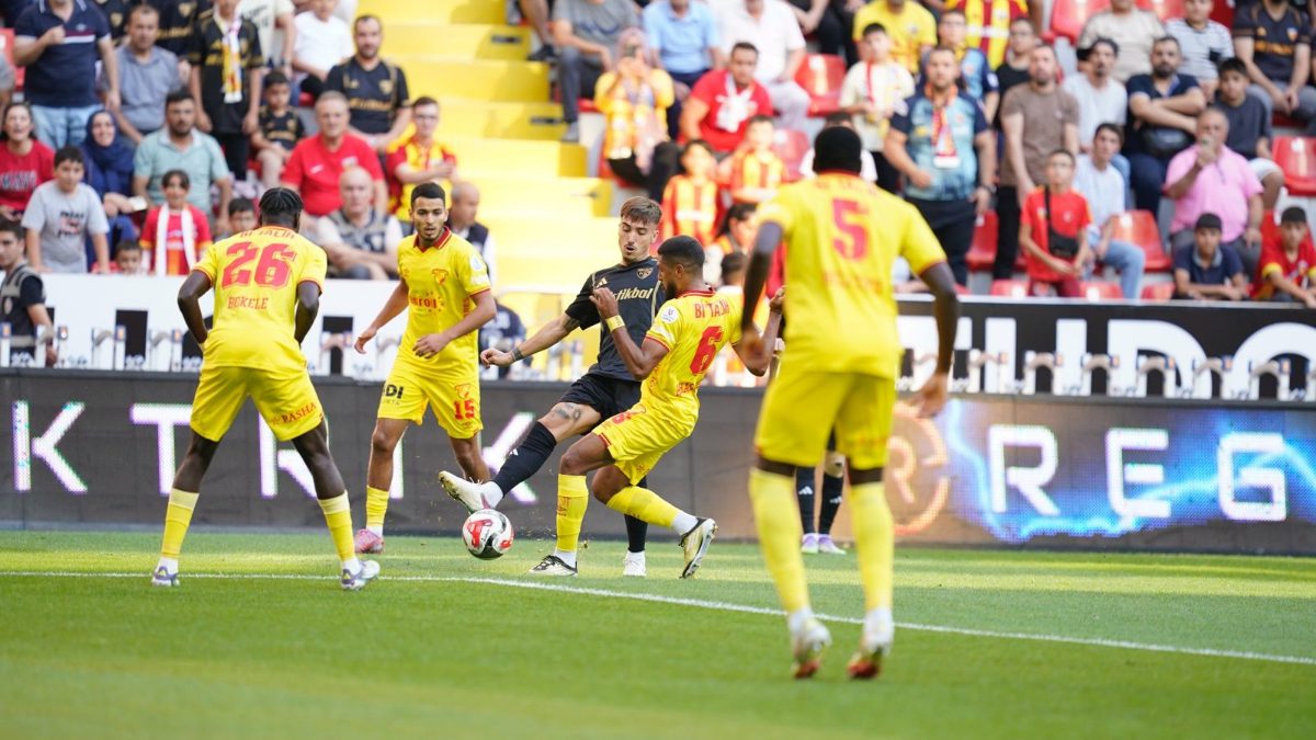 Süper Lig'in 5. hafta maçında Kayserispor, sahasında Göztepe ile 1-1
