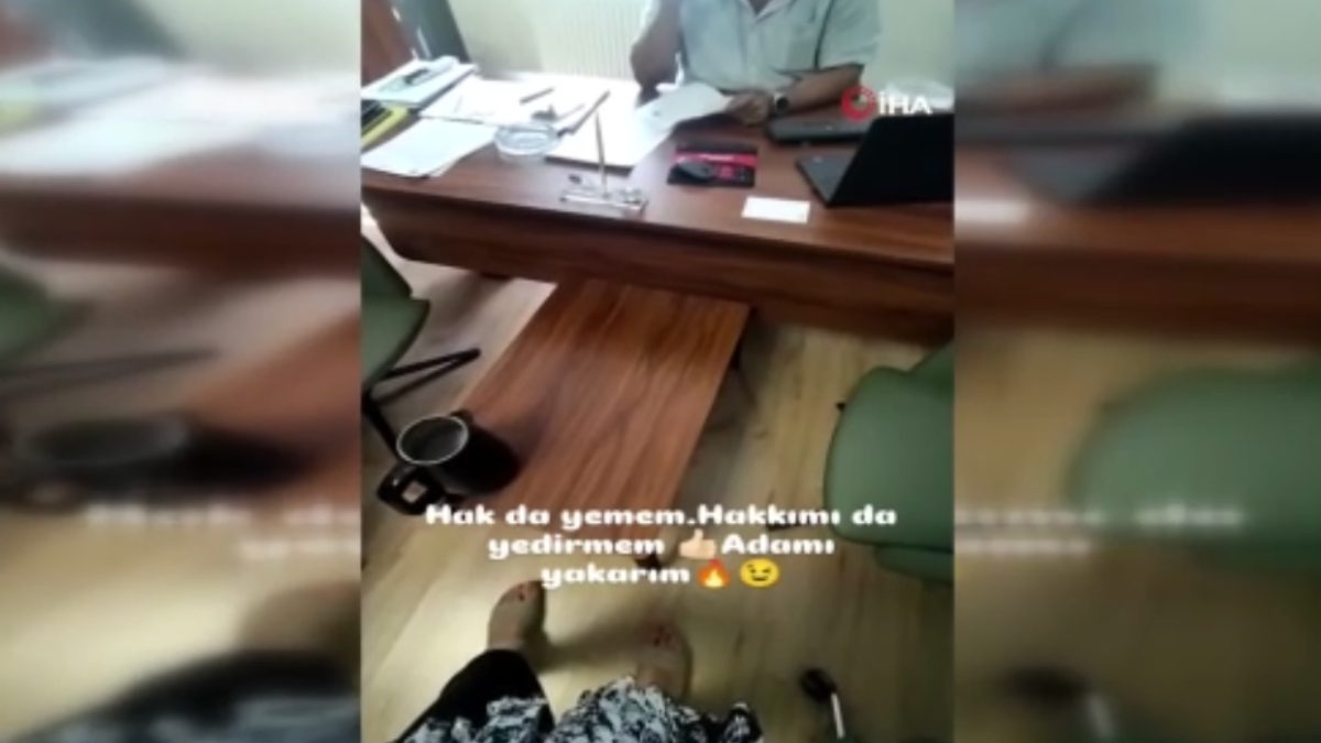 Bir inşaat şantiyesinde çalışan ve nedensiz yere işten çıkarıldığını iddia