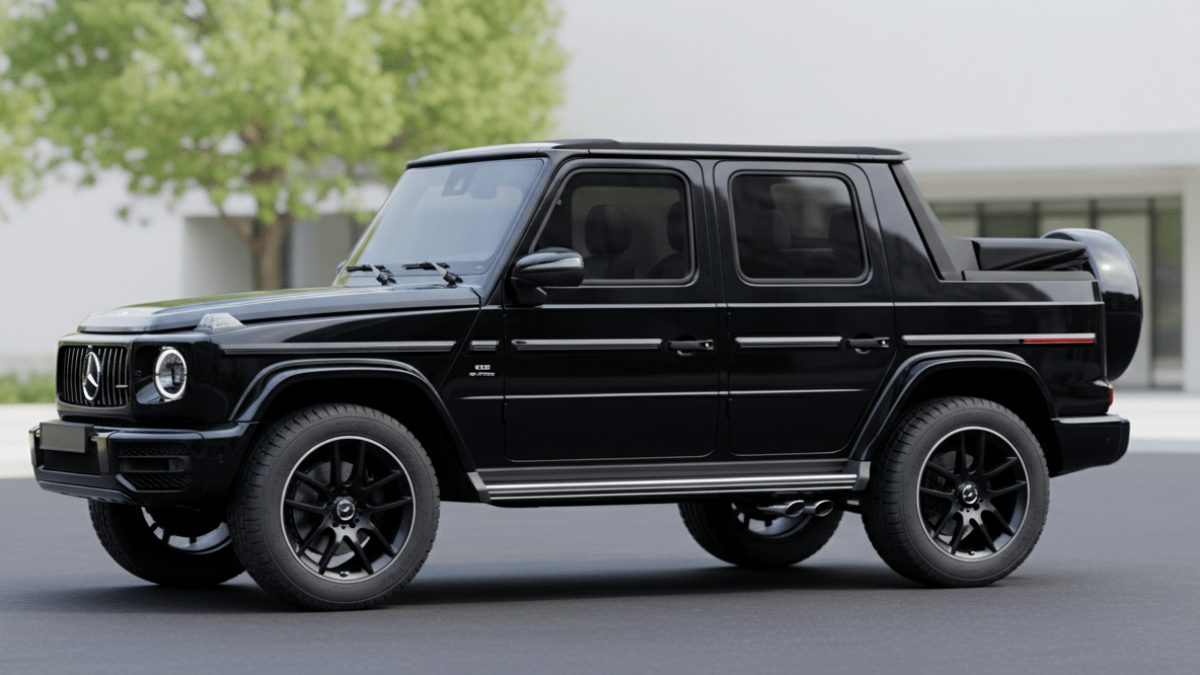 Mercedes-Benz, ikonik modeli G-Serisi'nin üstü açık "Landaulet" tarzı bir versiyonu