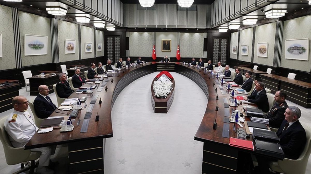 Milli Güvenlik Kurulu, salı günü Cumhurbaşkanı Recep Tayyip Erdoğan liderliğinde