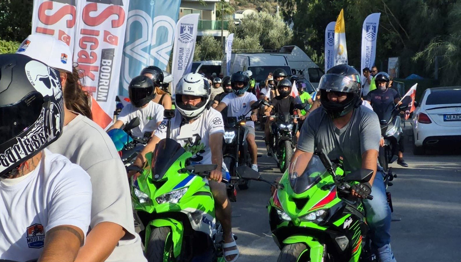 Muğla’nın Bodrum ilçesinde bu yıl 2.'si düzenlenen Uluslararası Bodrum Motofest,