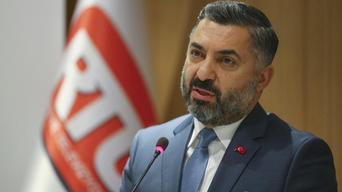 Radyo ve Televizyon Üst Kurulu (RTÜK) Başkanı Ebubekir Şahin, "Kamu