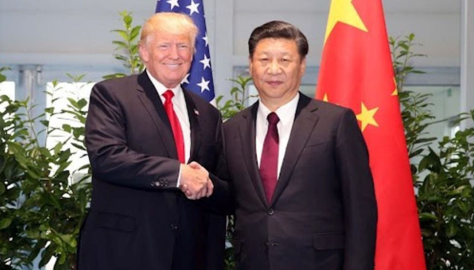 ABD Başkanı Donald Trump, Çin Devlet Başkanı Şi Cinping ile