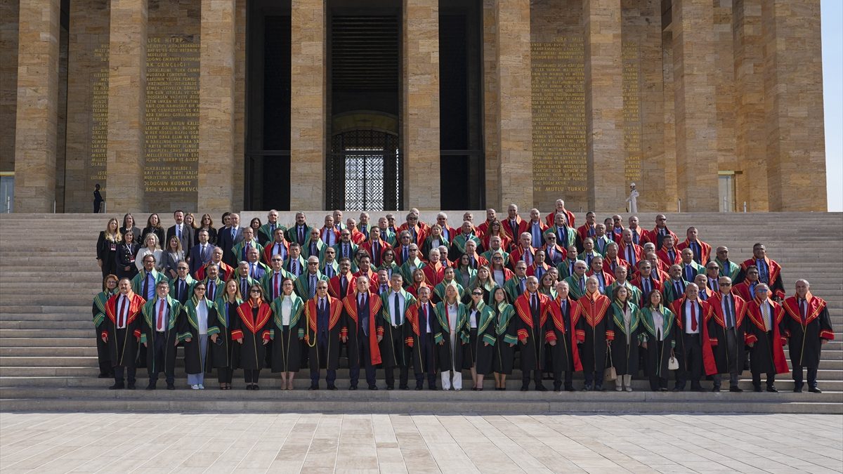 Yargıtay Başkanı Ömer Kerkez başkanlığındaki heyet, 2025-2026 Adli Yıl açılışı