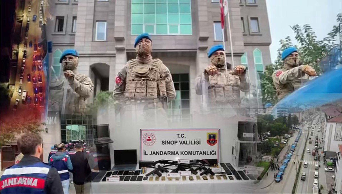 Sinop merkezli 6 ilde yasa dışı bahis operasyonları düzenlendi. 32