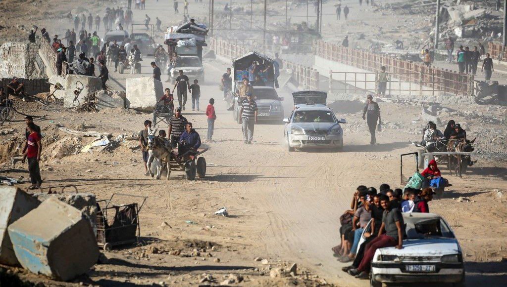 İsrail ordusunun Gazze Şeridi'nden kısmi çekilmesi ve ateşkesin devreye girmesiyle