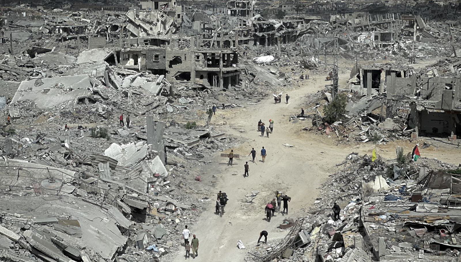 Birleşmiş Milletler (BM), Gazze'de evlerine dönmeye çalışan siviller ile yardım