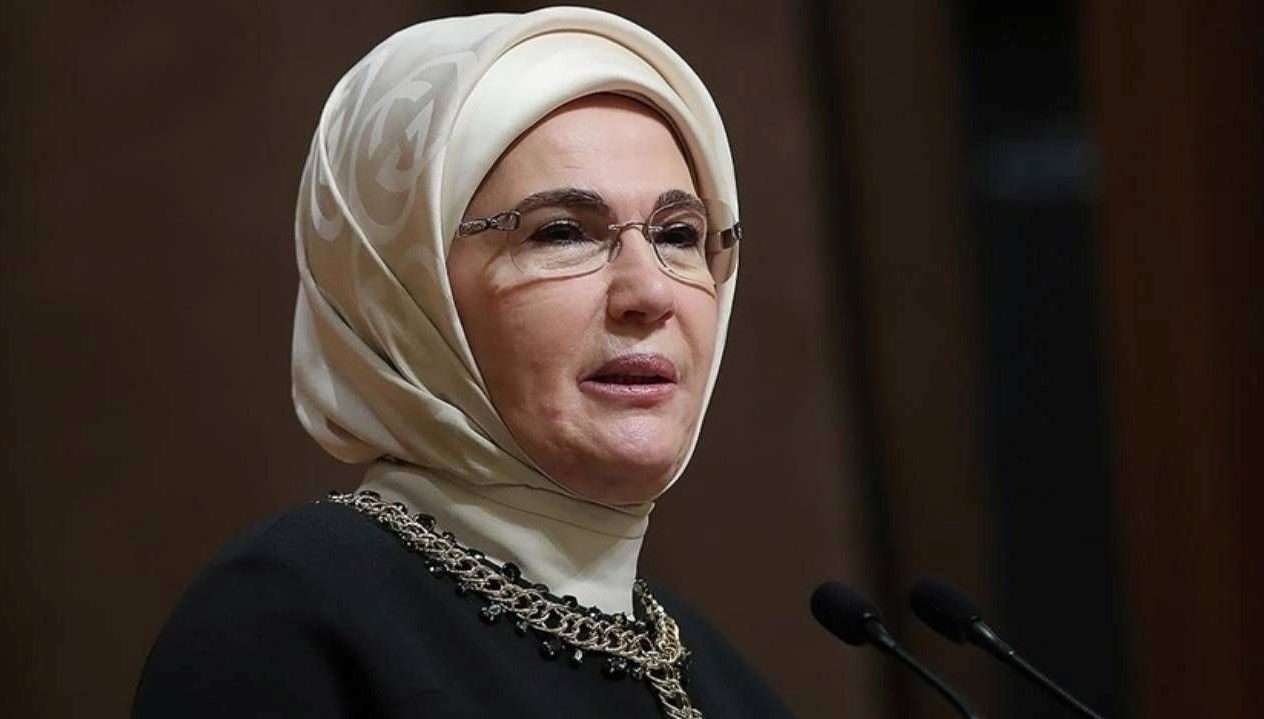 Cumhurbaşkanı Recep Tayyip Erdoğan'ın eşi Emine Erdoğan, 29 Ekim Cumhuriyet