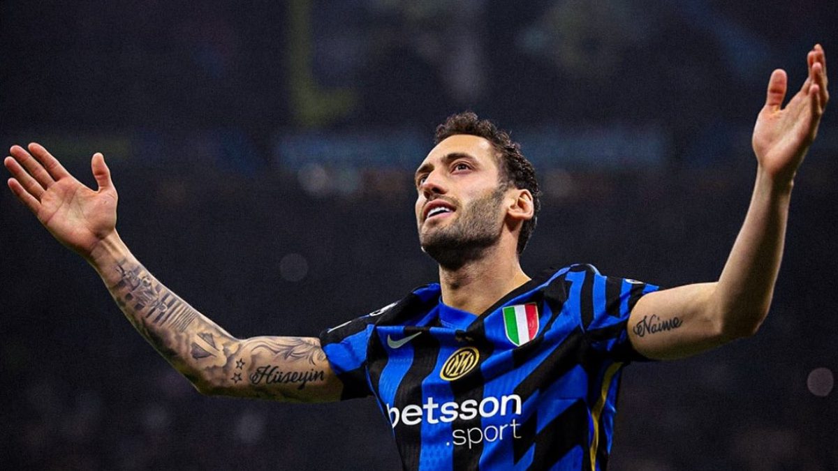 Adı Galatasaray ile anılan Hakan Çalhanoğlu’nun Milano’da Okan Buruk ve