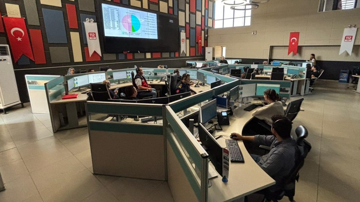 112 Acil Çağrı hattına yılın ilk 8 ayında 2 milyon