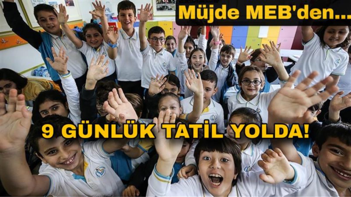 MEB takvimi doğrultusunda okullarda 1. ara tatil 10-14 Kasım tarihleri