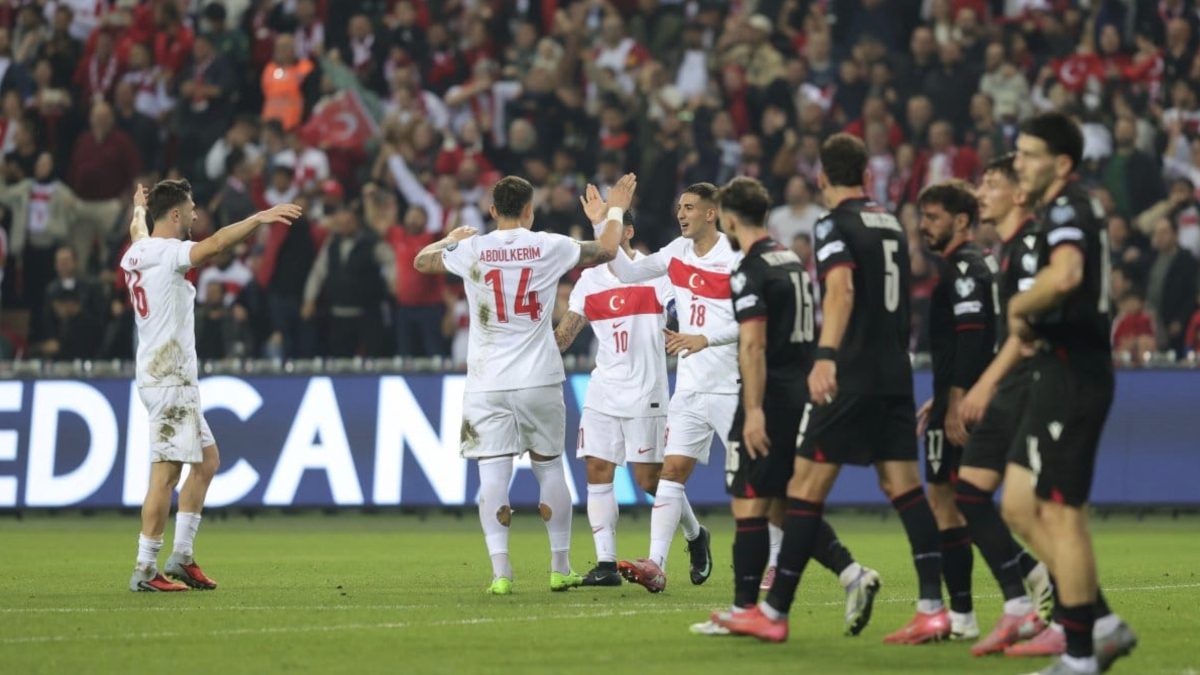 A Milli Takımımız, Gürcistan'ı 4-1'lik gibi rahat bir skorla geçti.