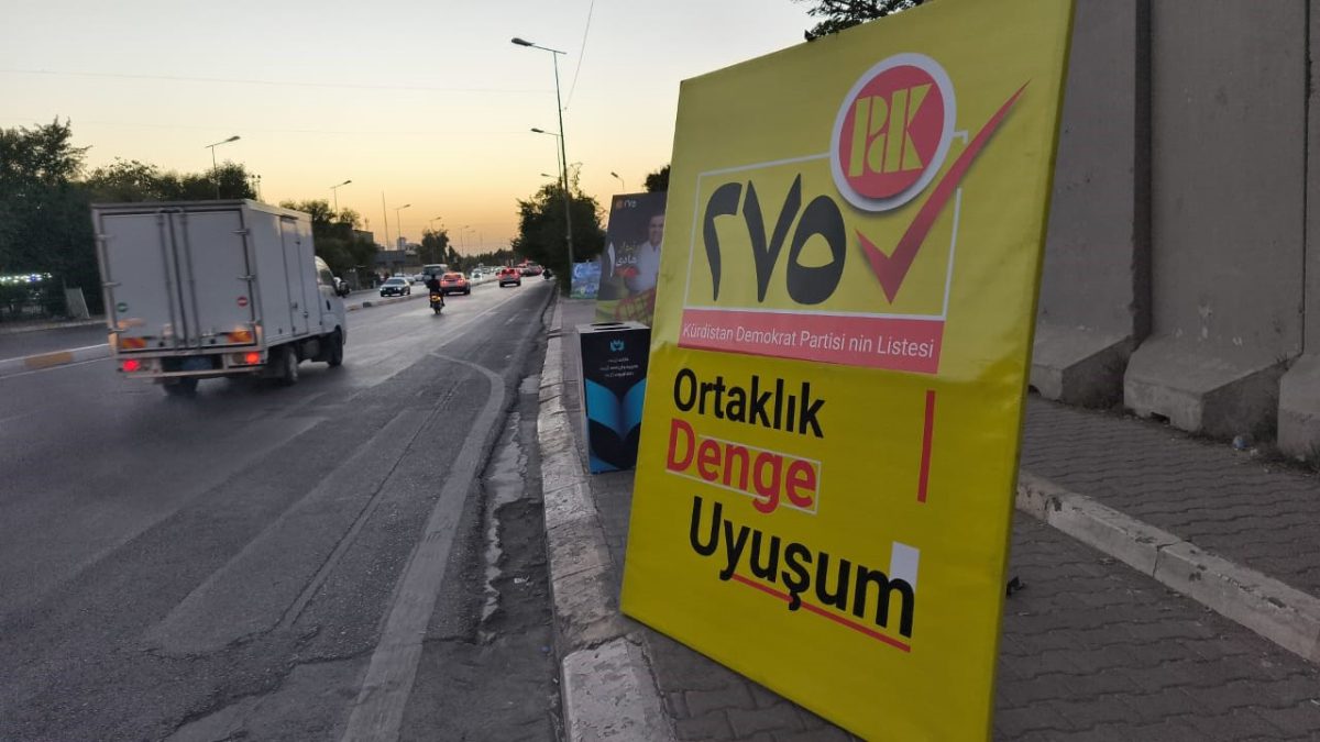 Irak’ta kasım ayında yapılması planlanan genel seçimlere yönelik kampanyasını sürdüren