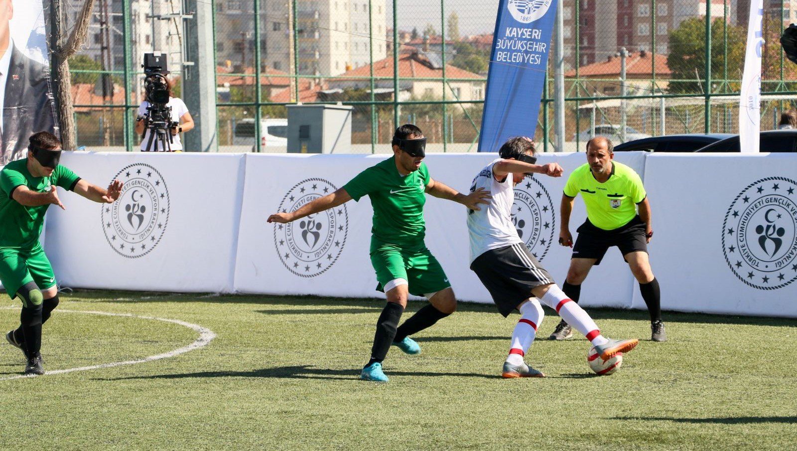 Kayseri Görme Engelliler Spor Kulübü Sesi Görenler 1. Lig'in 10.