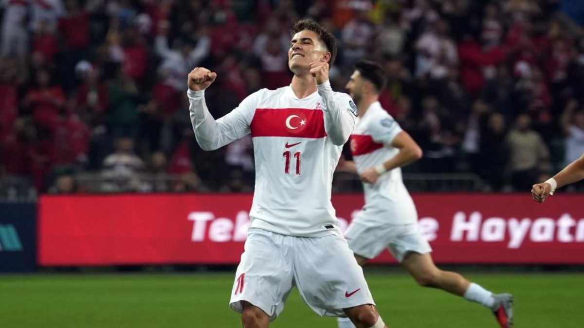 Juventus forması giyen giyen milli futbolcu Kenan Yıldız, 2025 Akdeniz