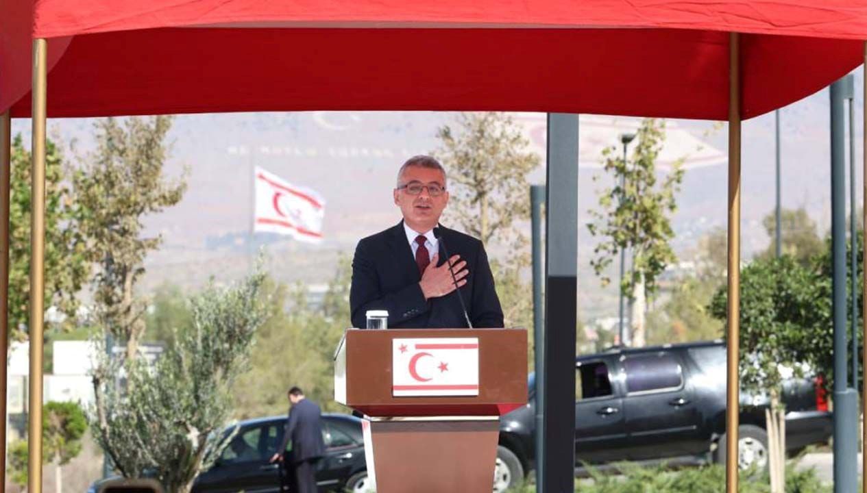 Kuzey Kıbrıs Türk Cumhuriyeti’nin yeni Cumhurbaşkanı Tufan Erhürman görevi devraldı,