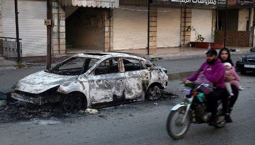 Suriye’nin Lazkiye kentinde bulunan Kaninis karakolu yakınında dün akşam saatlerinde