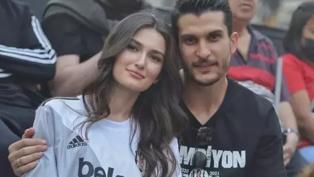 Beşiktaşlı futbolcu Necip Uysal ile eşi Nur Uysal, ikinci bebeklerini