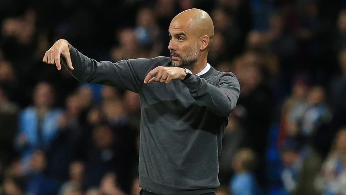 Manchester City teknik direktörü Pep Guardiola, İspanya'nın Barcelona kentinde bugün