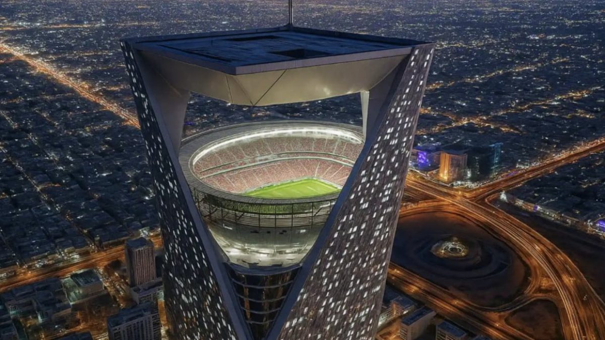 Suudi Arabistan, 2034 Dünya Kupası için gökyüzüne uzanıyor. 350 metre