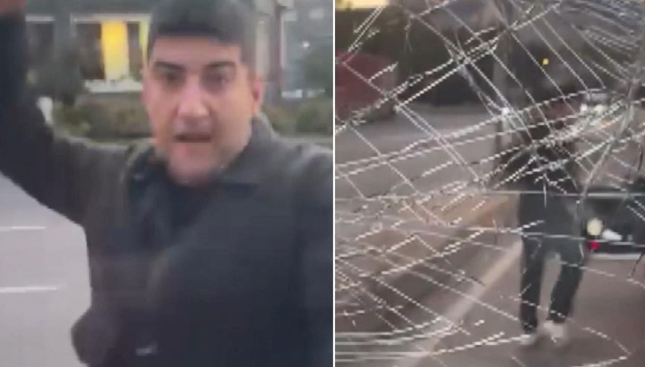 Ümraniye'de yaşanan trafik tartışmasında sürücülerden biri aracından inerek diğer sürücünün