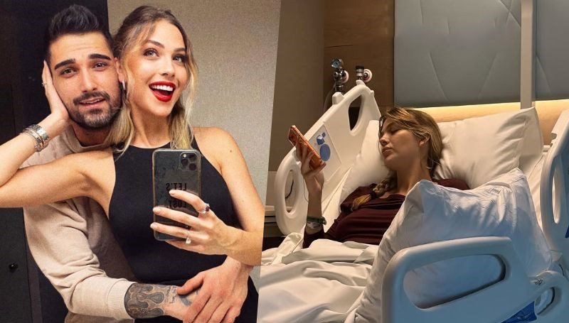 Dün göbek fıtığı nedeniyle ameliyat olan Yasemin Şefkatli, eşi İdo